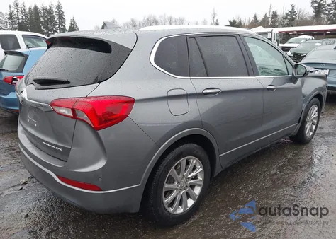 2020 Buick Envision Fwd Essence из США, поврежденный, VIN LRBFXCSAXLD079623
